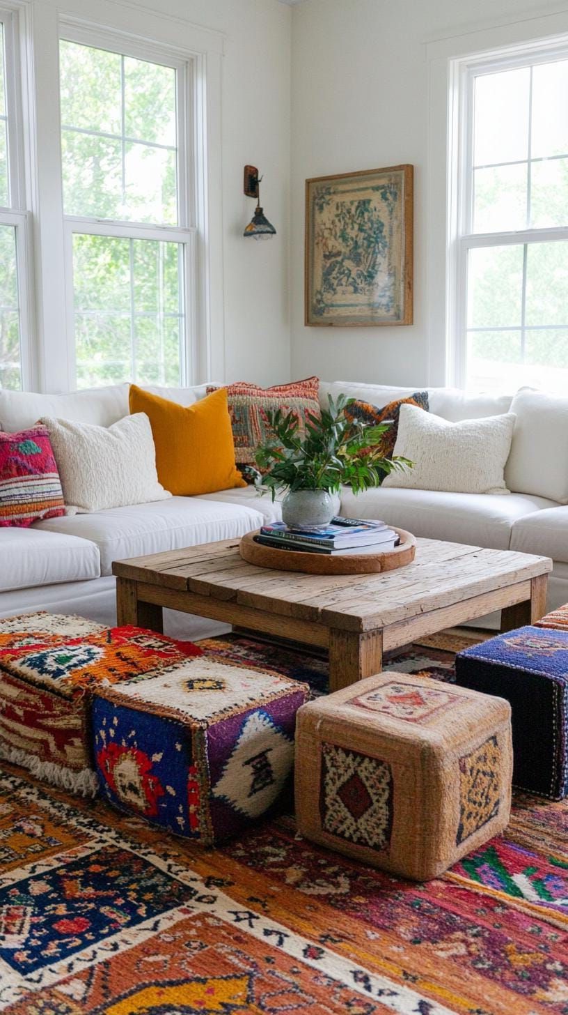 14. Eclectic Mix Living Room - photo 3
