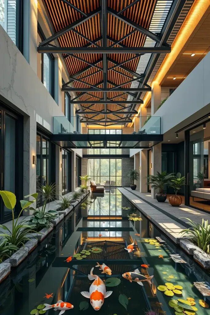 Hallways Suspended Above Water Features - photo 2