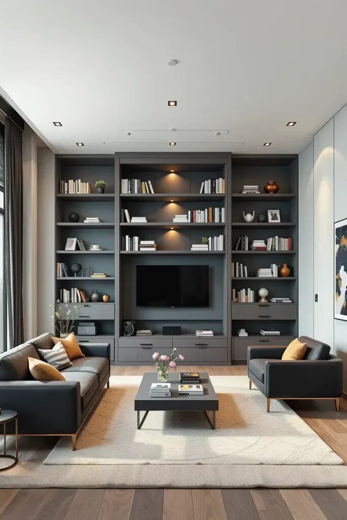 Shelving Units That Glide on Motors