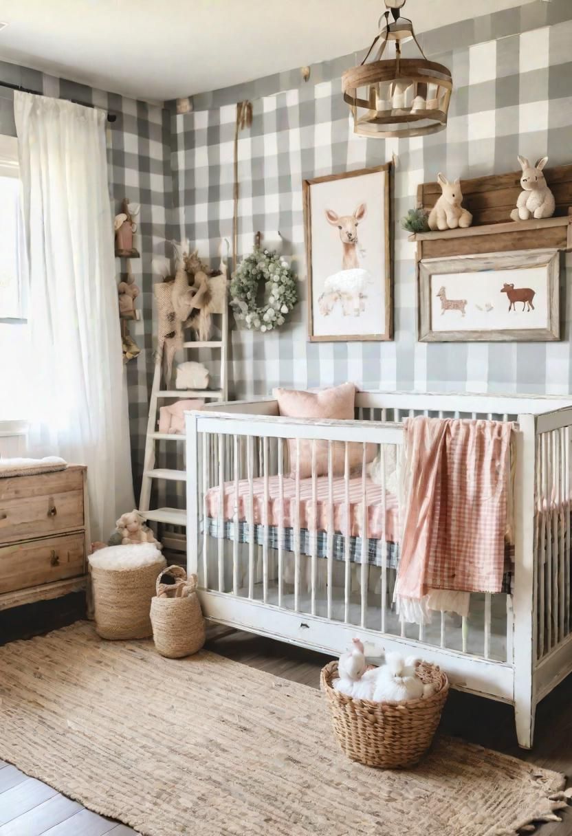21. Cozy Country Farmhouse Nursery