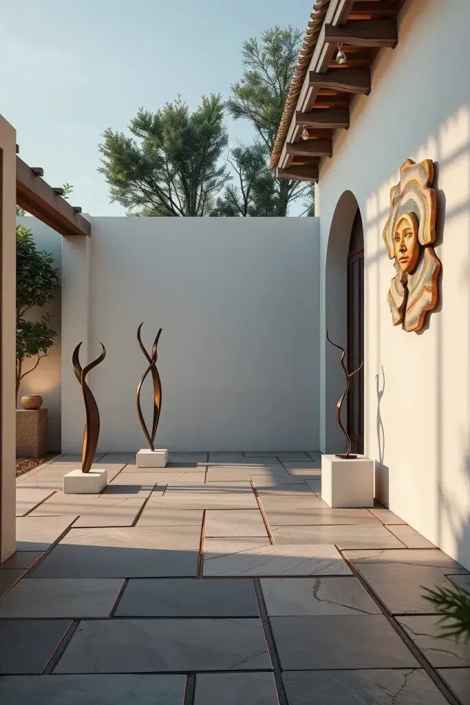 Choosing Art and Sculpture for Your Terrace