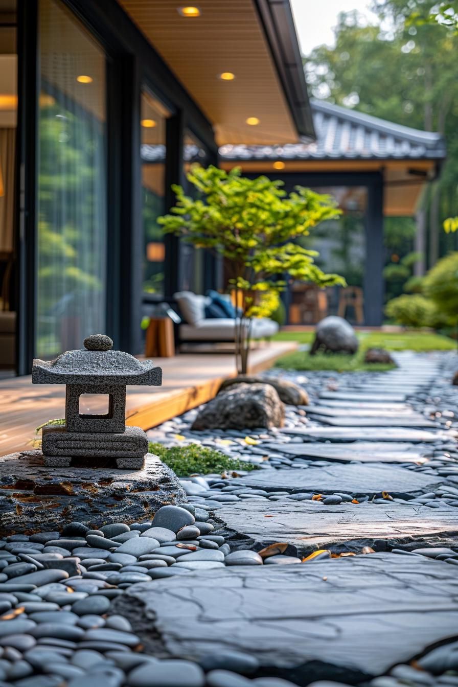 11. Calm Zen-Style Paver Patio - photo 2