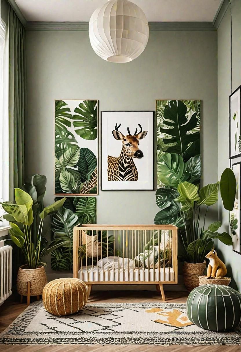 13. Green Oasis Nursery Design