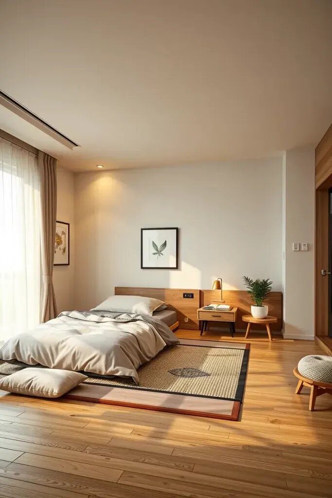 Low-Profile Beds and Floor Seating Ideas