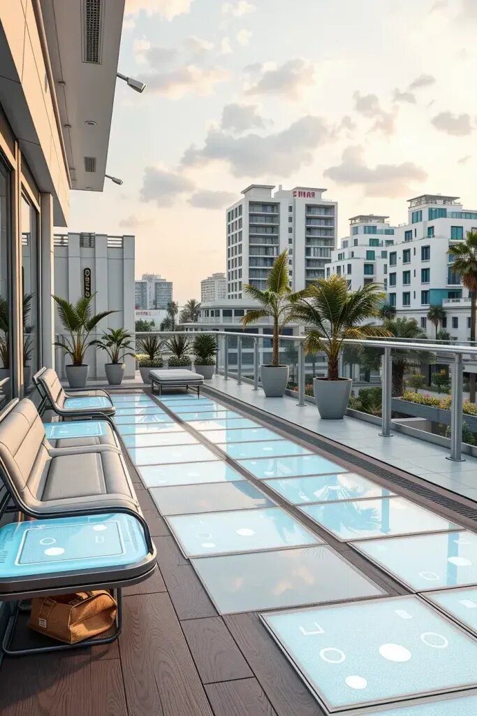Interactive Floor Panels for Modern Balconies - photo 2