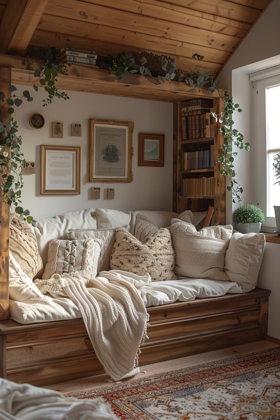 9. Innovative Reading Nook Design