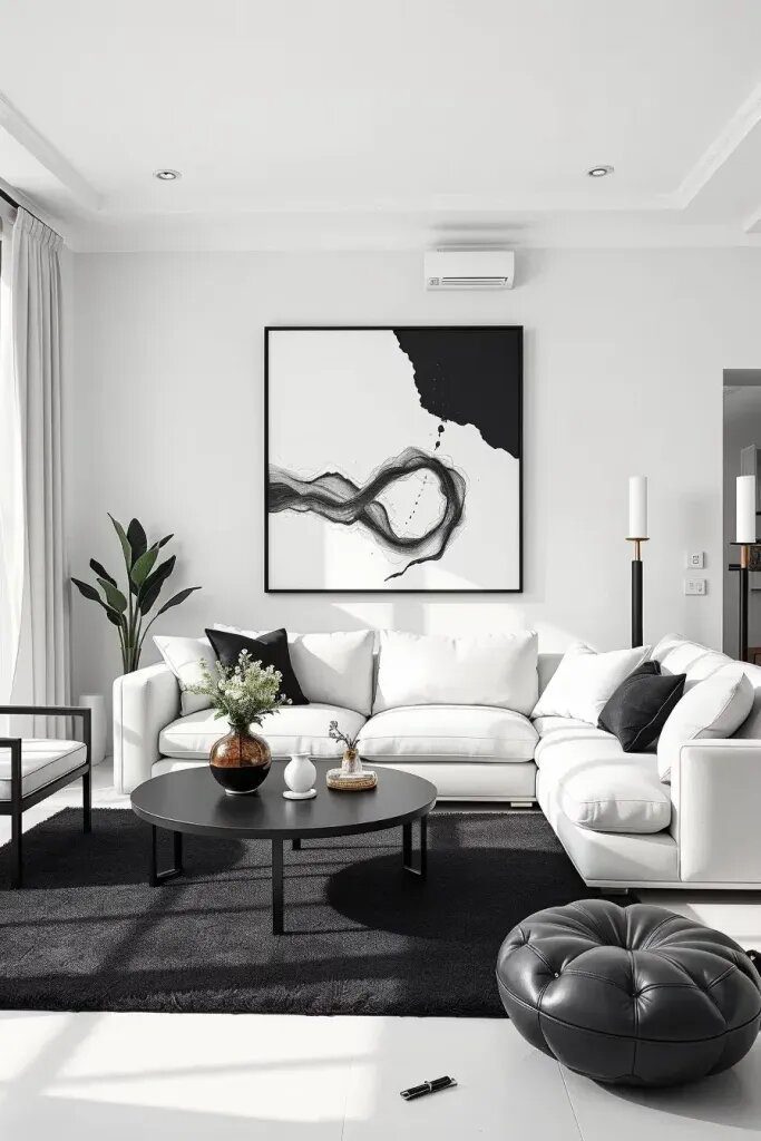In What Ways Can You Use Black and White in an Understated Interior? - photo 2