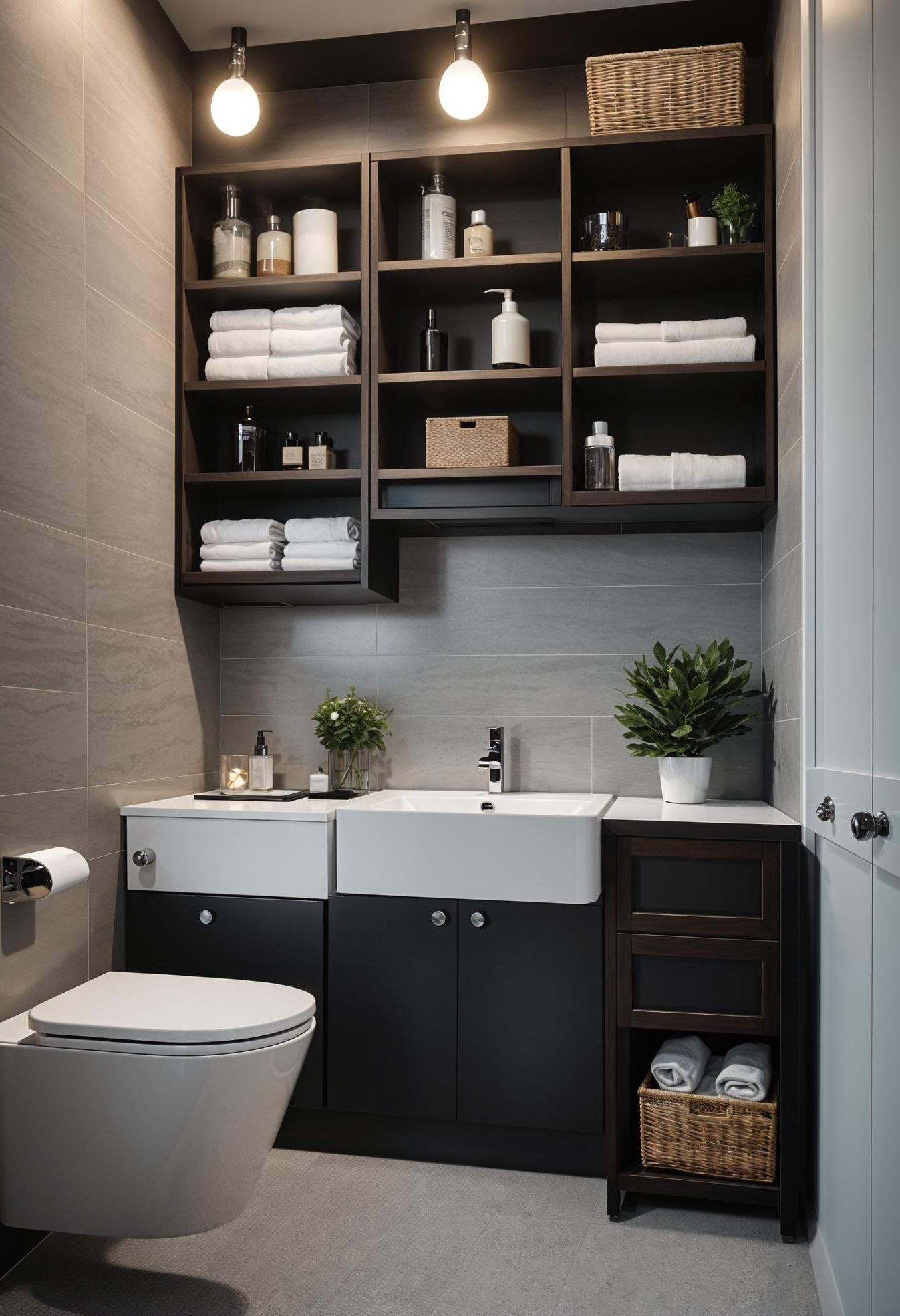 3. Smart Storage for Tight Bathrooms - photo 2
