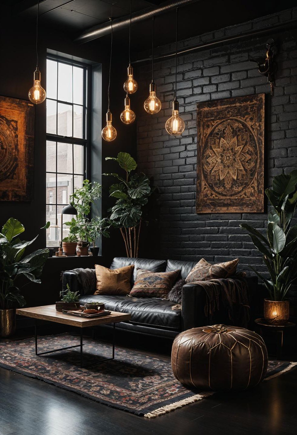 5. Loft-Style Dark Boho Chic - photo 2