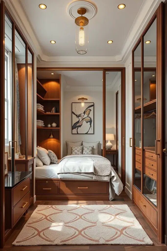 Compact Walk-in Wardrobes With Premium Features