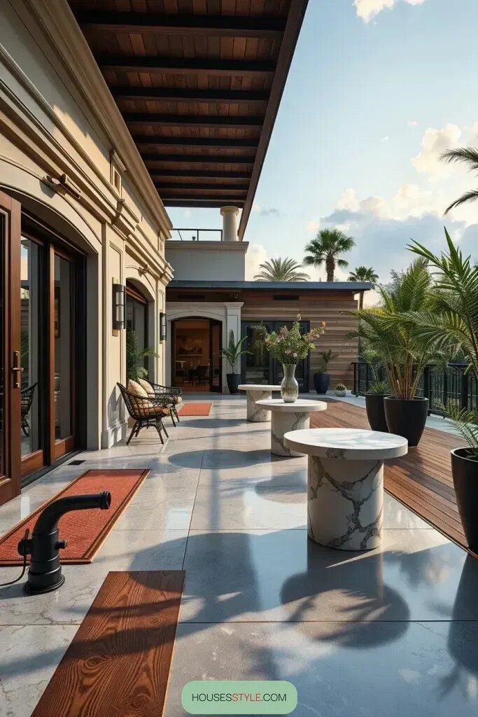 Best Materials: Concrete, Marble, And Exotic Wood