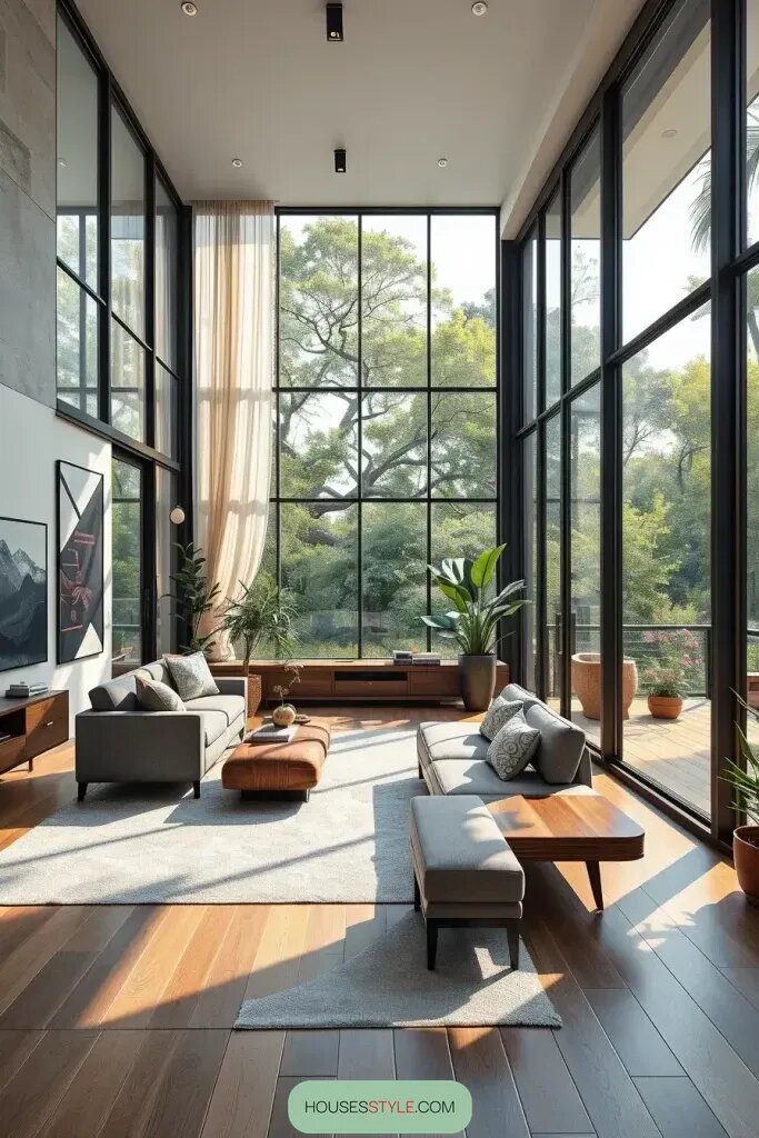 Large Windows and Glass Wall Ideas