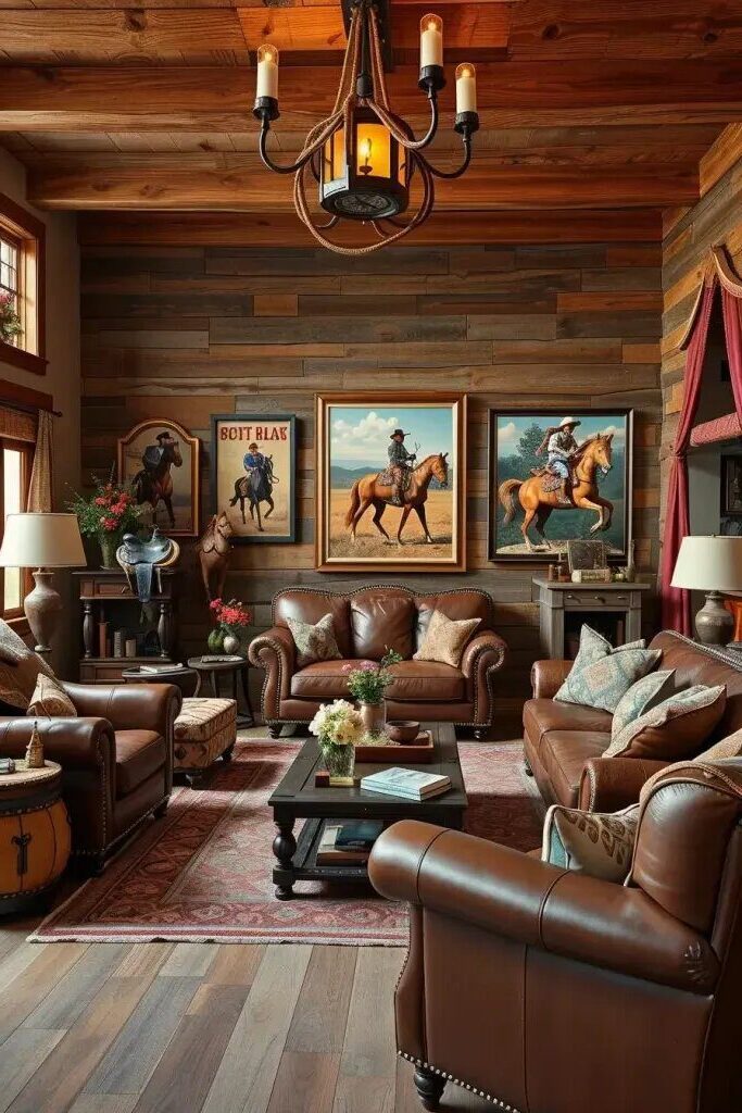 Horse and Rodeo-Inspired Rustic Decor - photo 2