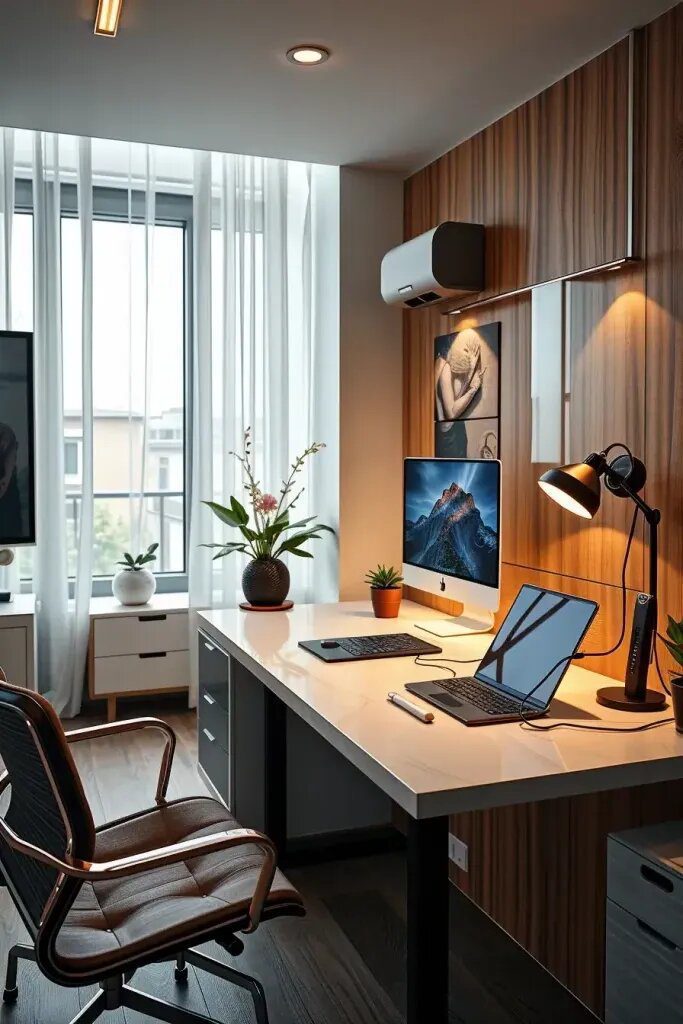 How To Blend Technology Into Your Home Office