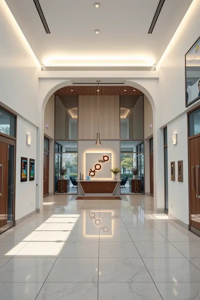 Blending Technology Discreetly into Lobby Design - photo 2