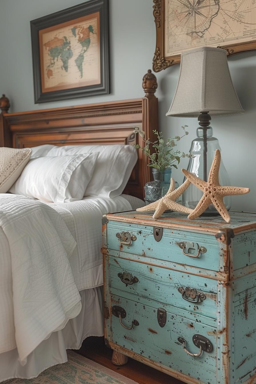 9. Coastal Boho Bedroom Nightstands - photo 2