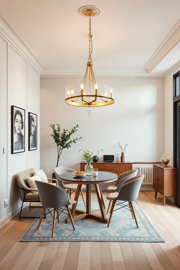 Bold Statement Lighting for Dining Rooms