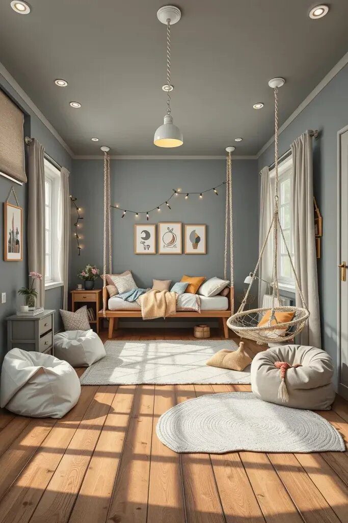 8- Floating Beds and Hammocks for Kids Rooms - photo 2