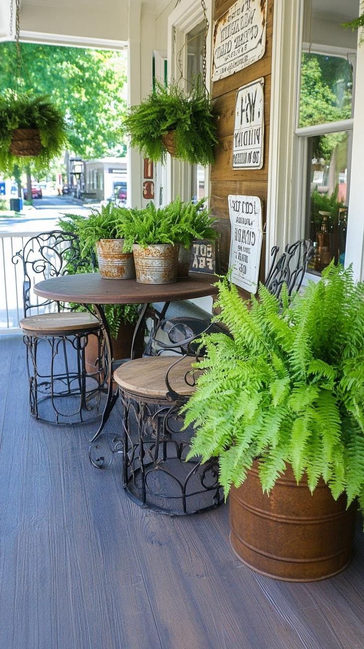 4. Old-World Style With Wrought Iron Accents