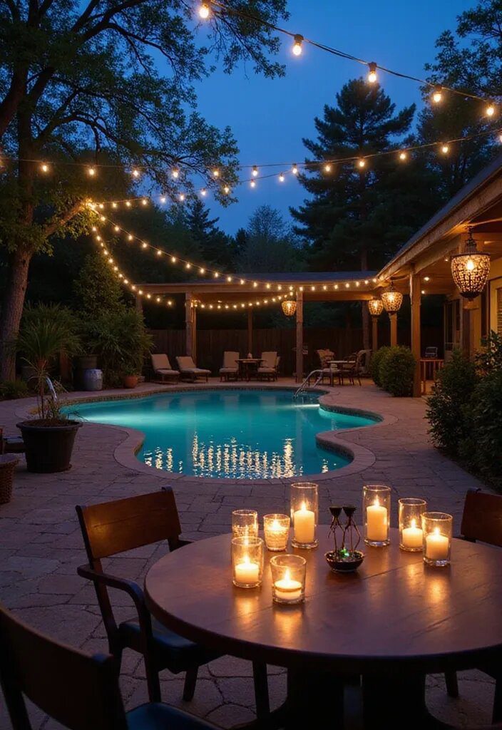 12. Add Stylish Outdoor Lighting
