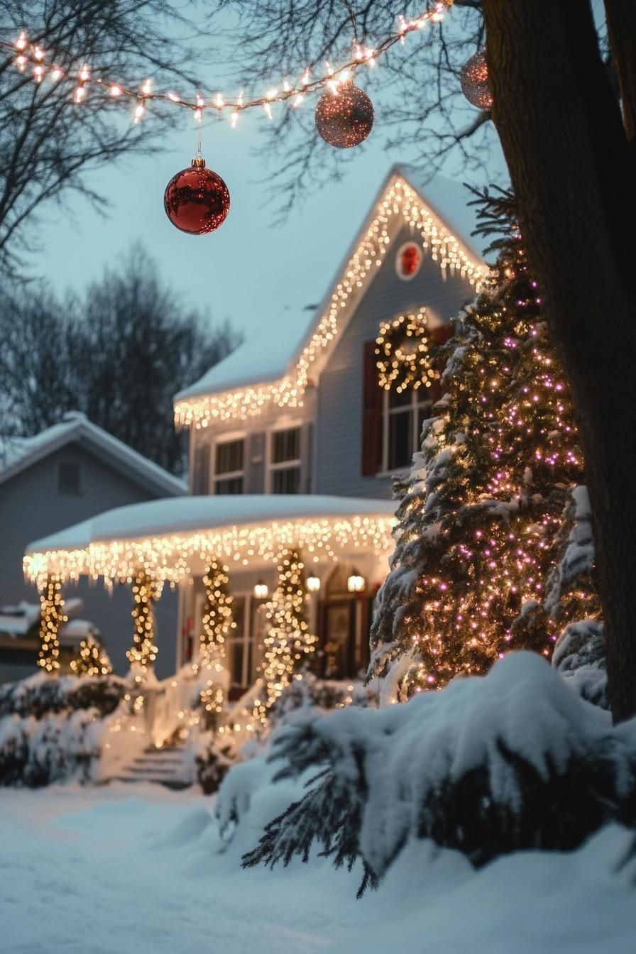 3. Oversized Ornaments as Yard Decor - photo 4