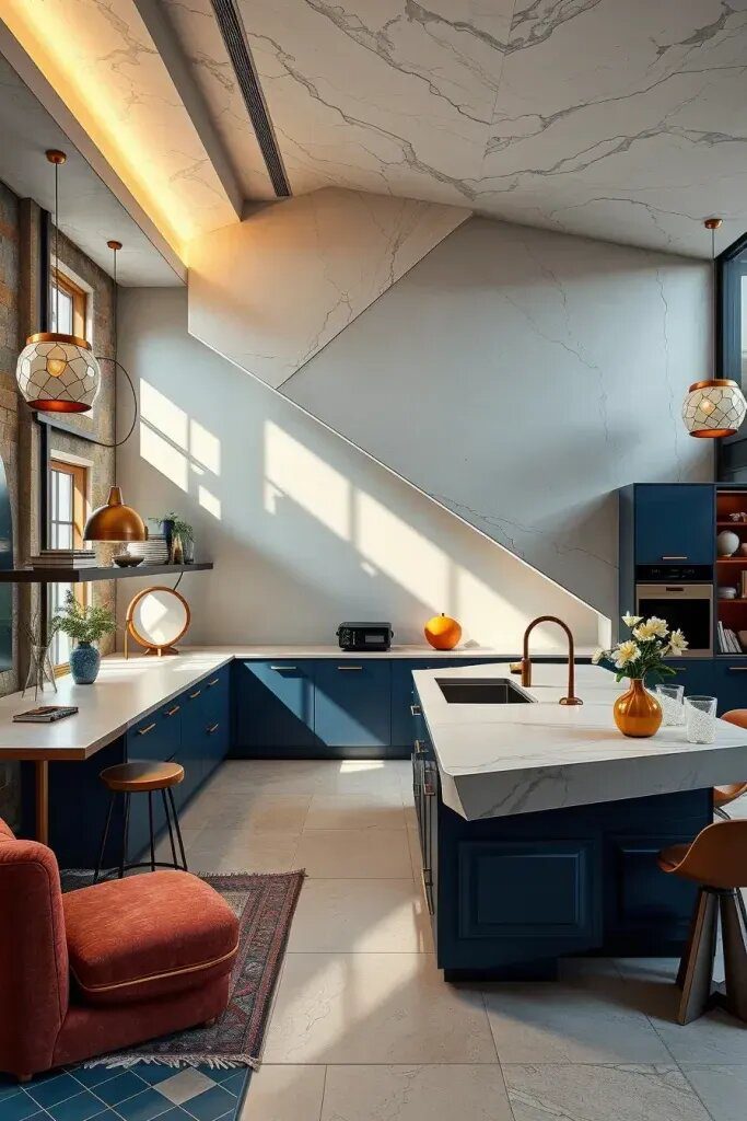 Designing Avant-Garde Kitchen Styles with Asymmetrical Configuration - photo 2