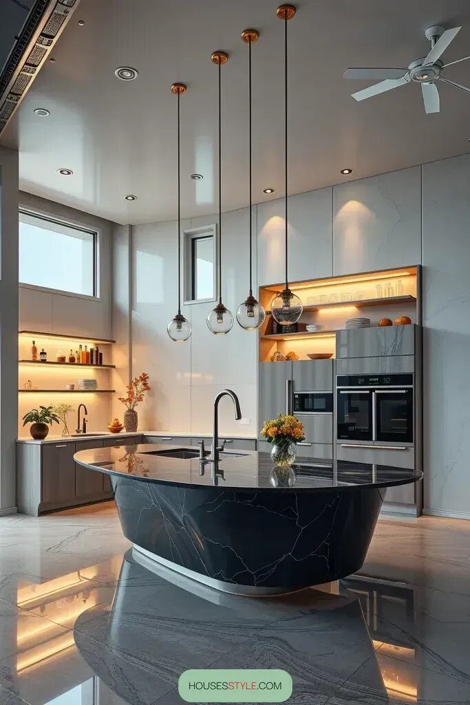 Floating Kitchens With Suspended Elements - photo 2