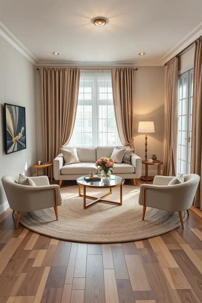 Best Layouts For Small Square Living Rooms