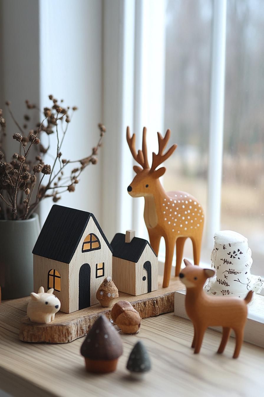 2. Winter Wonderland Decor in Black and White - photo 3