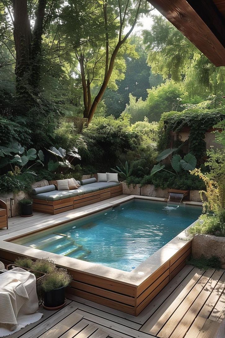 16. Scandinavian-Style Spa Pool