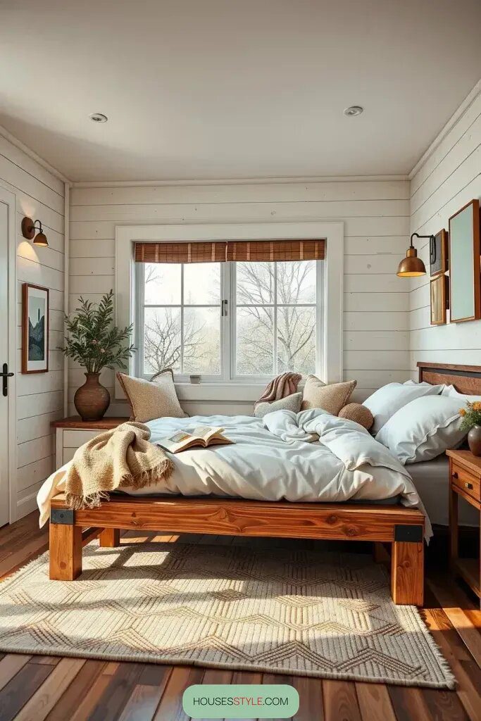 Cozy Rustic Benches and Seating Nooks