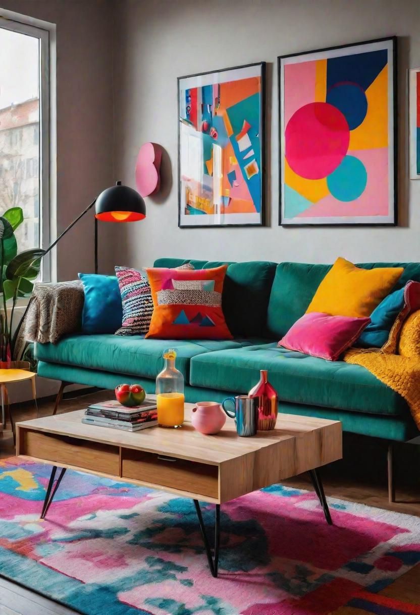 32. Pop Art Living Room Inspirations