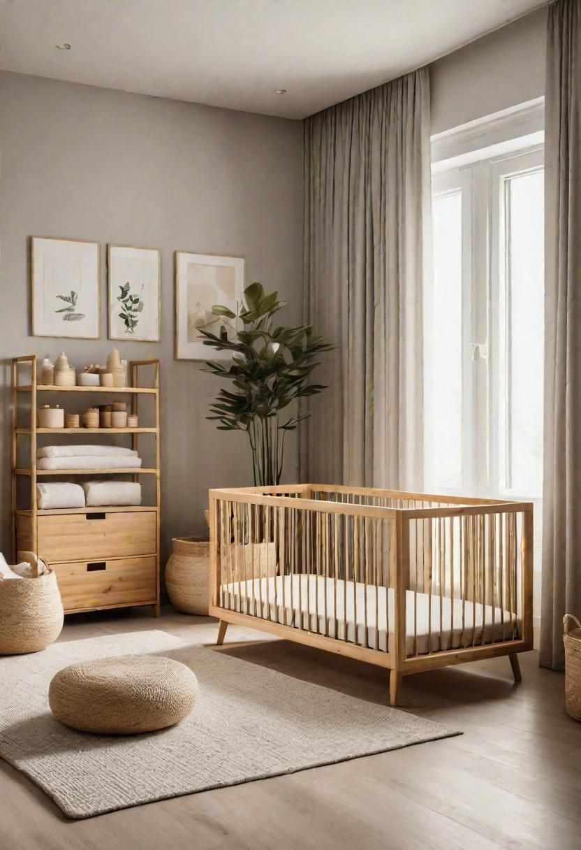 34. Bamboo Storage Solutions for Minimalist Nurseries - photo 2