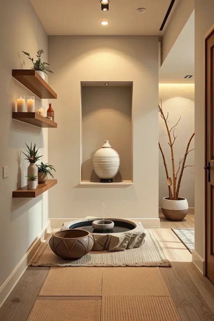 Serene Zen-Inspired Hallway Design Ideas - photo 2