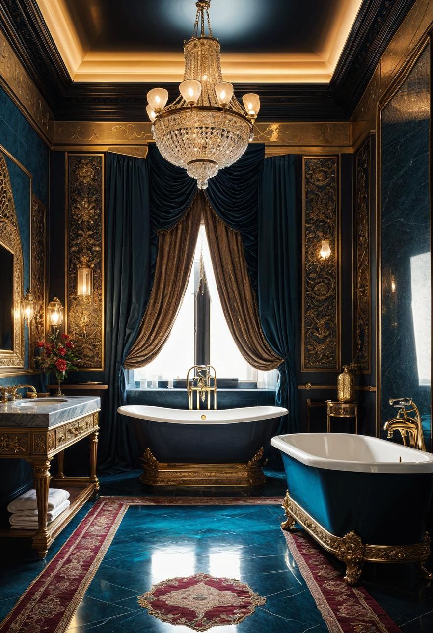 26. Regal Bathing Oasis Decor