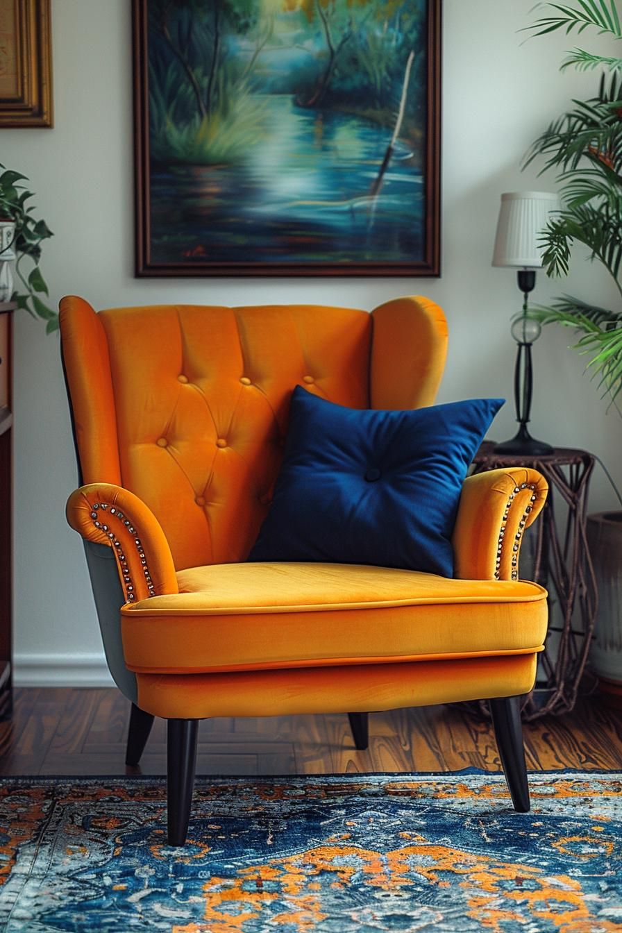 7. Bold Duo-Toned Furniture Ideas