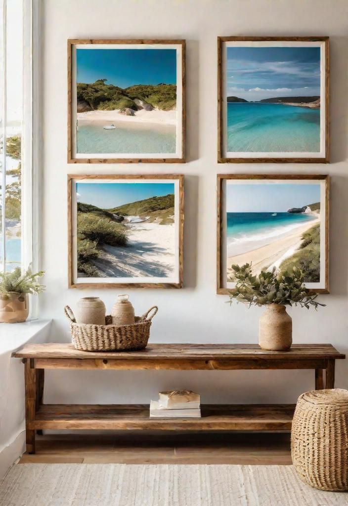 25. Botanical Prints with a Rustic Coastal Look