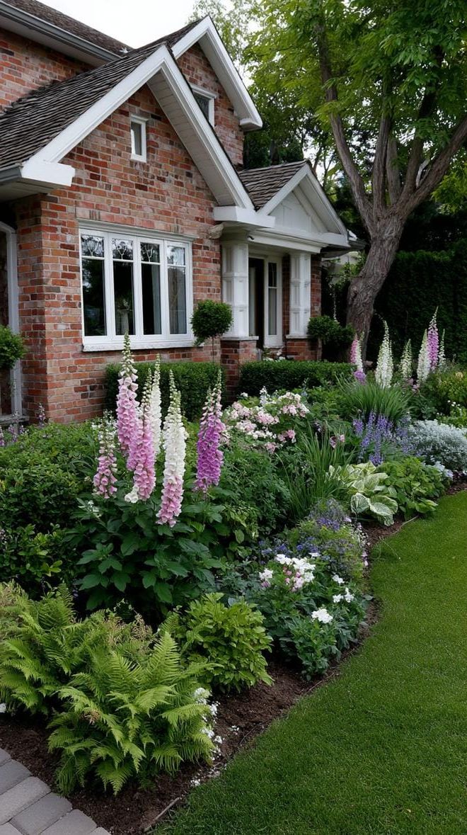 9. Herbaceous Borders by Red Brick Cottages - photo 2
