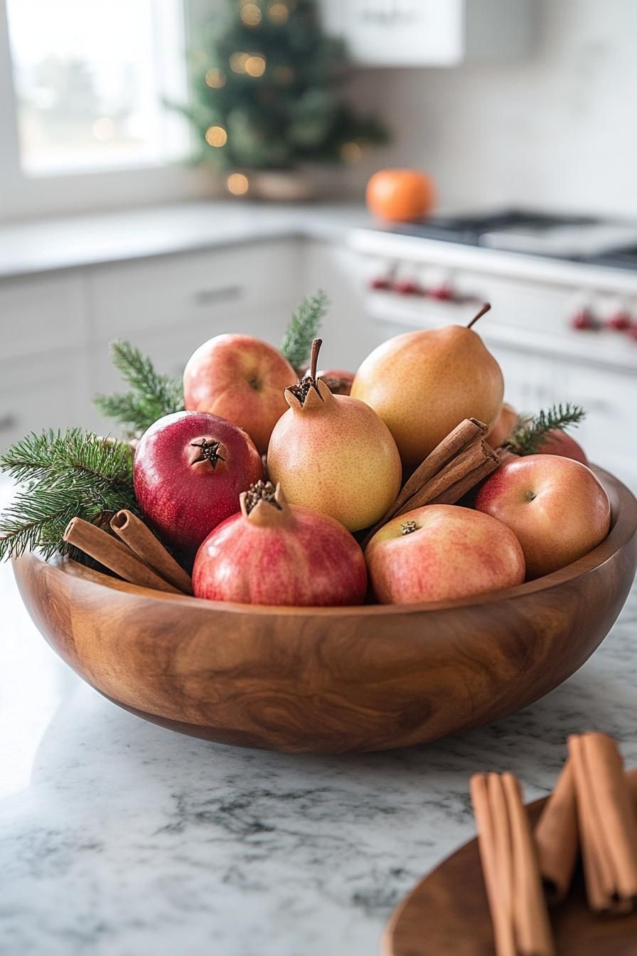8. Styling Seasonal Fruit in a Wood Bowl - photo 2