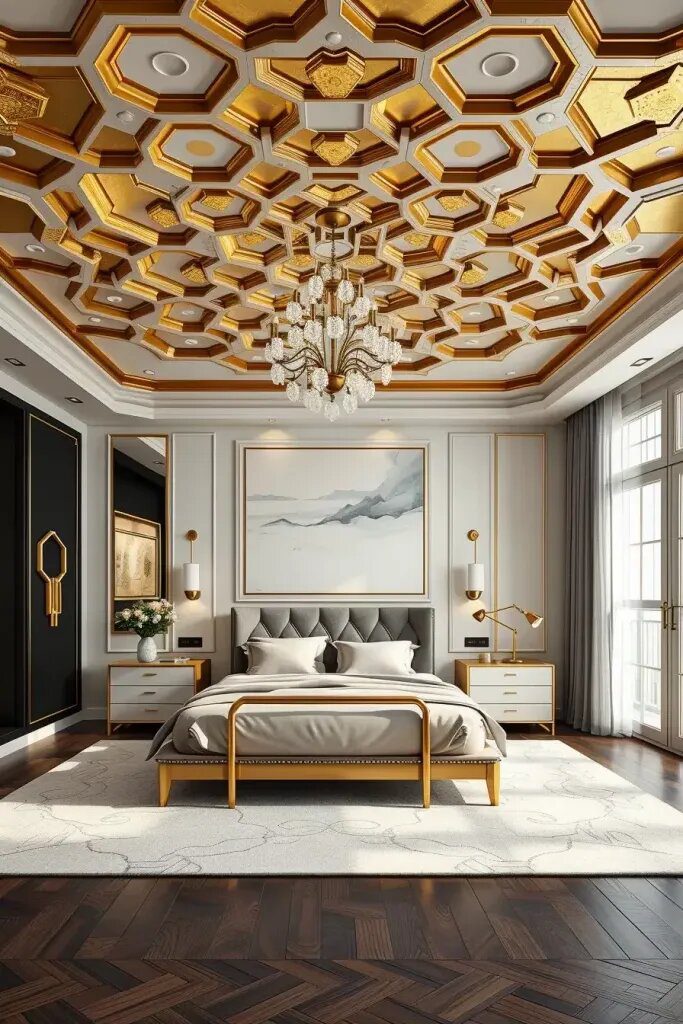Bedroom Ceilings With Conceptual Design Ideas - photo 2