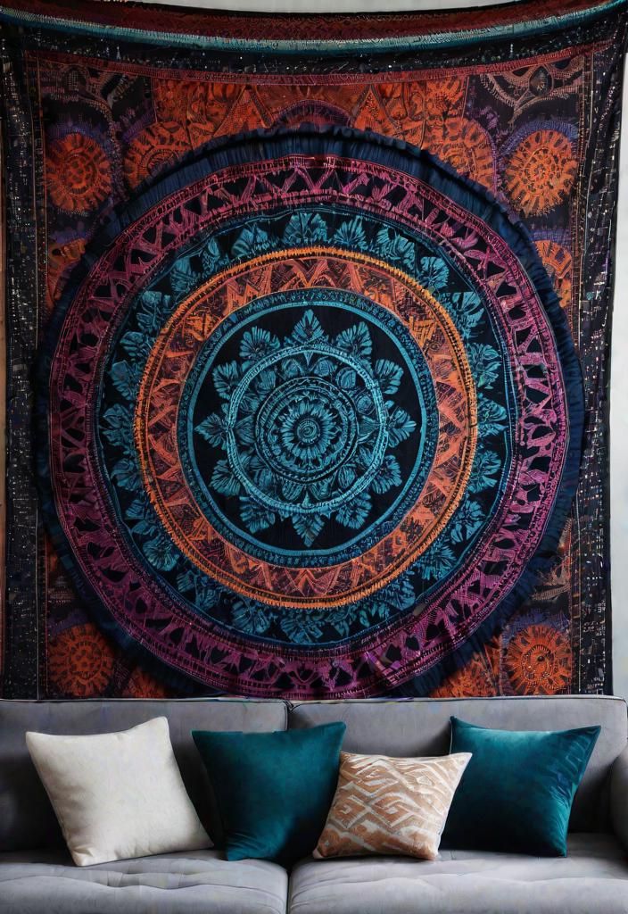 10. Statement Boho Accent Wall
