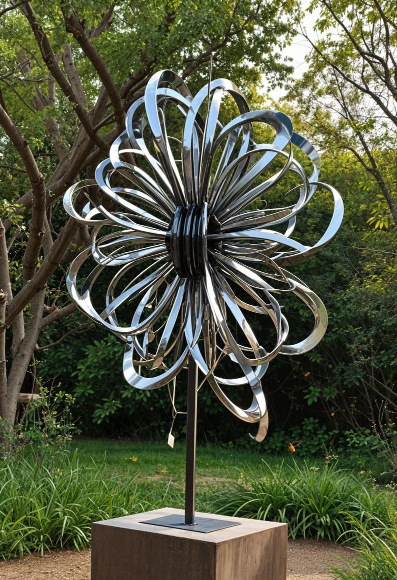 12. Whimsical Kinetic Garden Sculptures - photo 2