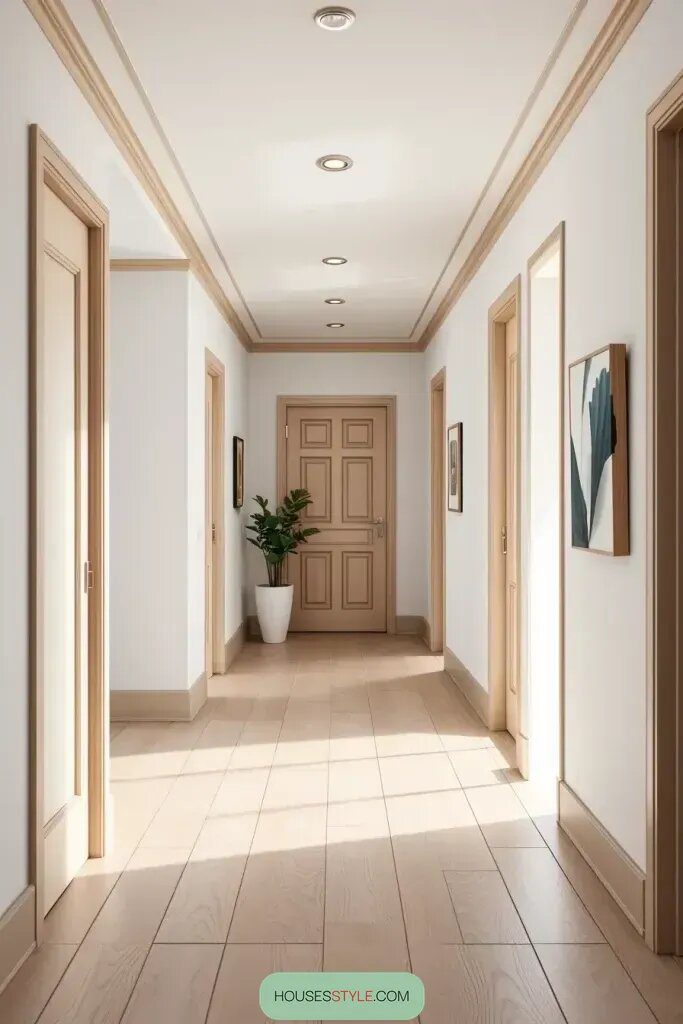 Choosing Neutral Colors for a Welcoming Hallway