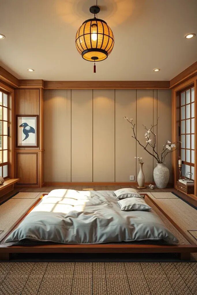 4 Cozy Bedrooms with Japanese Influence - photo 2