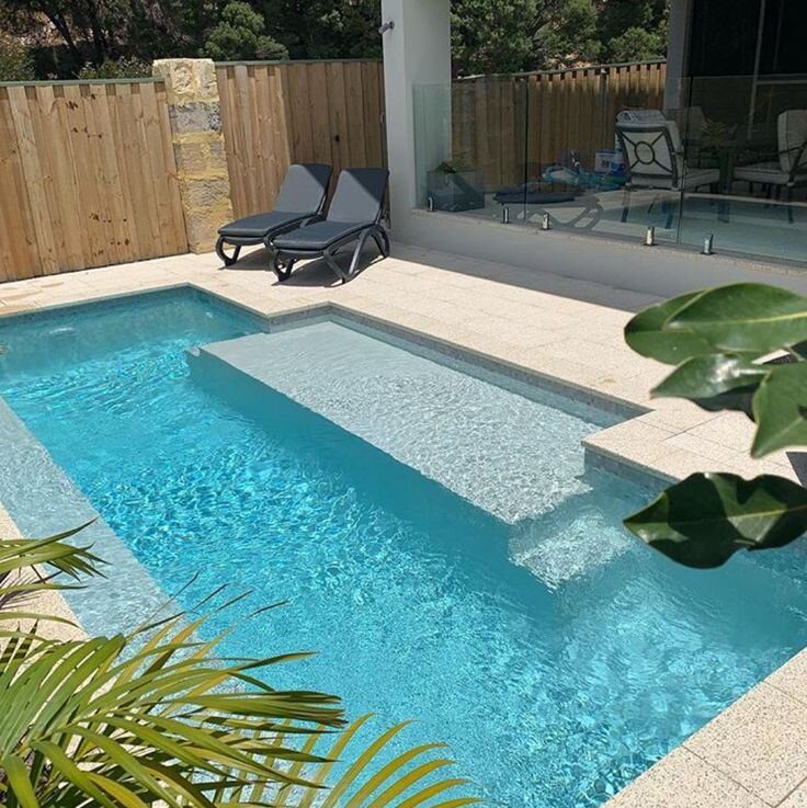 A Relaxing Plunge Pool Setup