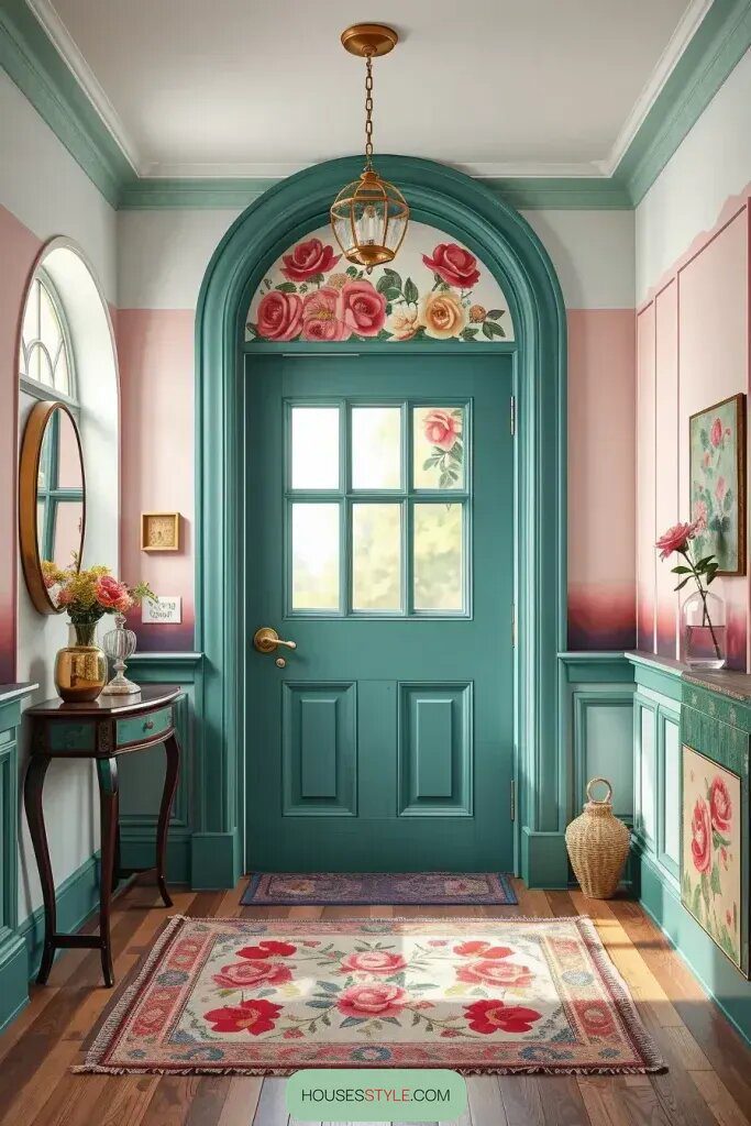 The Emotional Impact of Hand-Painted Entryway Design - photo 2