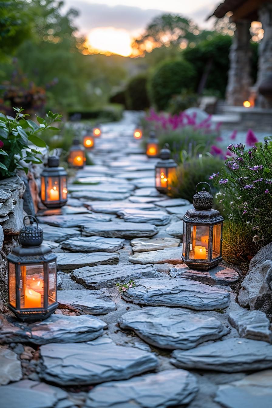 11. Stone Garden Lanterns for Zen Style - photo 3
