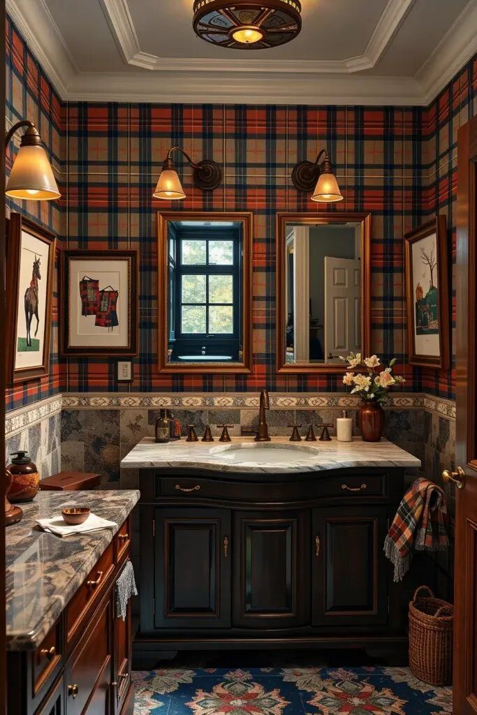 Cozy Highland Retreats with Traditional Tartan