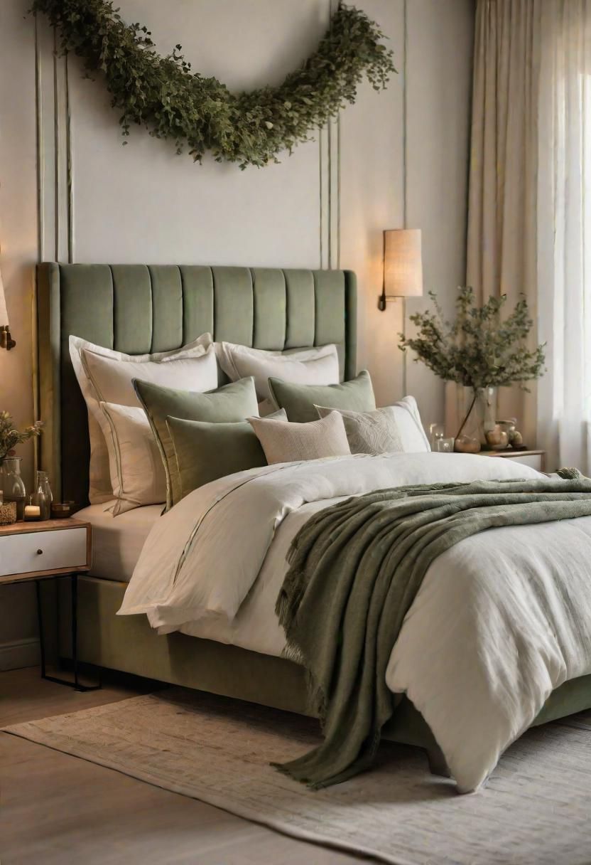 28. Elegant Sage Green Bedroom Ideas