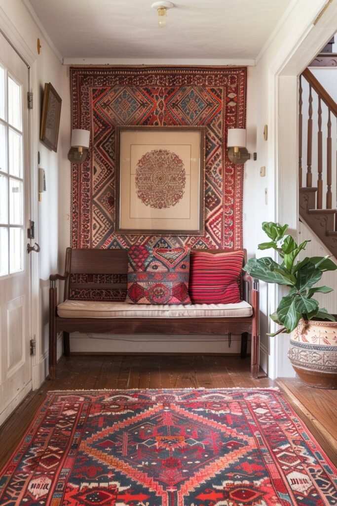19. Patterned Boho Gateway Style